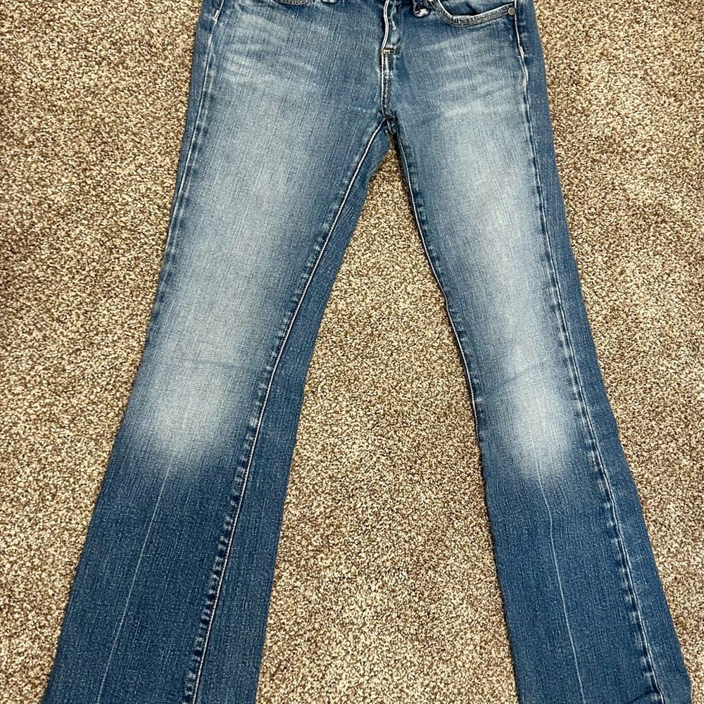 PAIGE Classic Denim Flare Jeans